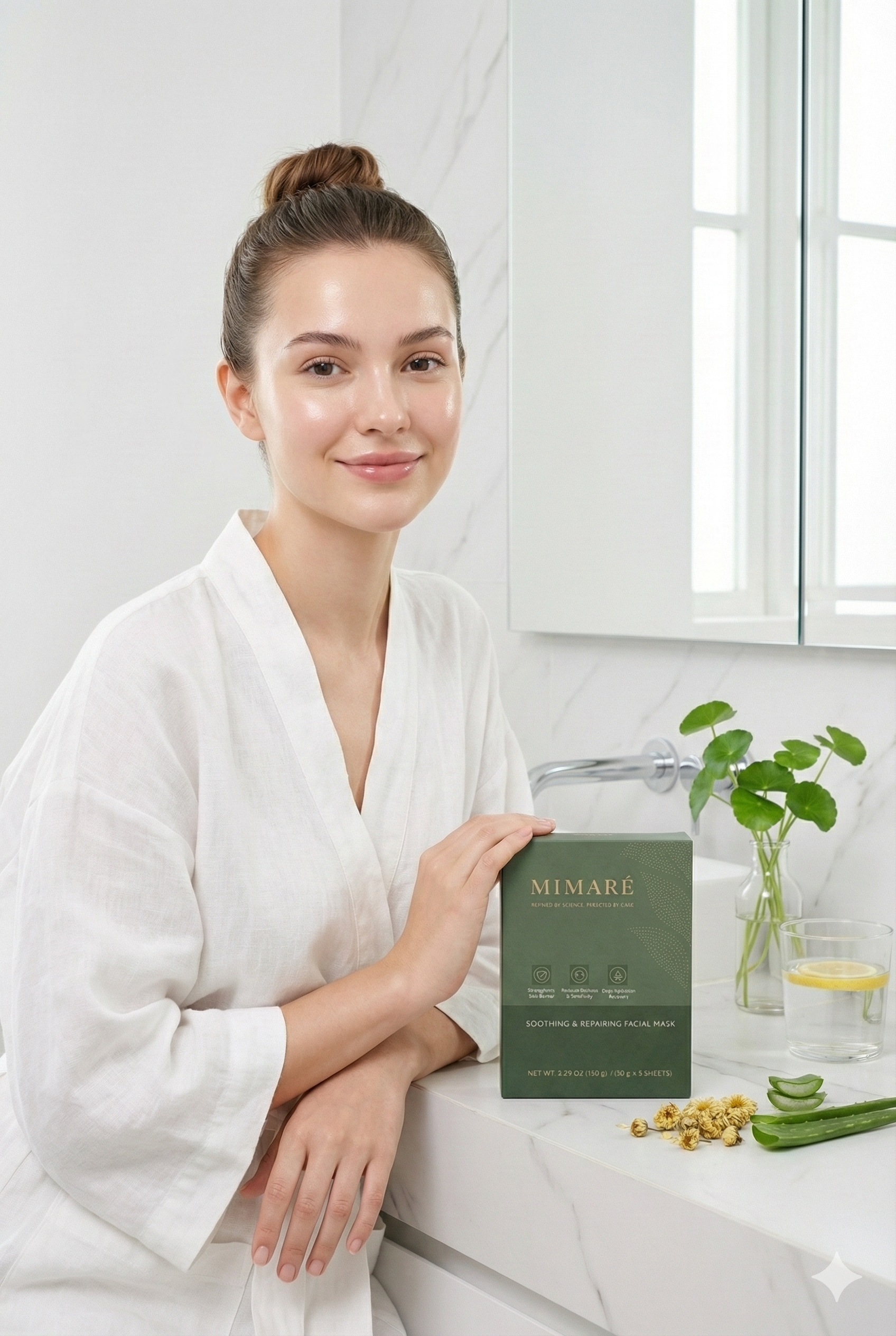 MIMARÉ Soothing & Repairing Recovery Mask (5-Pack)